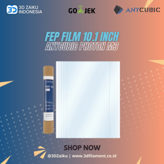 Original Anycubic FEP Film 10.1 Inch for Photon M3 Premium - Repack 1 pc